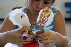 Art educator Anika Blanco. Photo thanks to Chris Castillo.