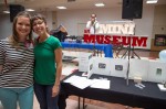 MINI ART MUSEUM, Amy Johnson aka Maker Mama & Gabriela Santiago (Museum Co-Founder). Photo courtesy Joey Lopez.