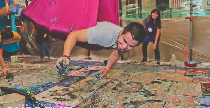 Moving Painting—the art of the swing