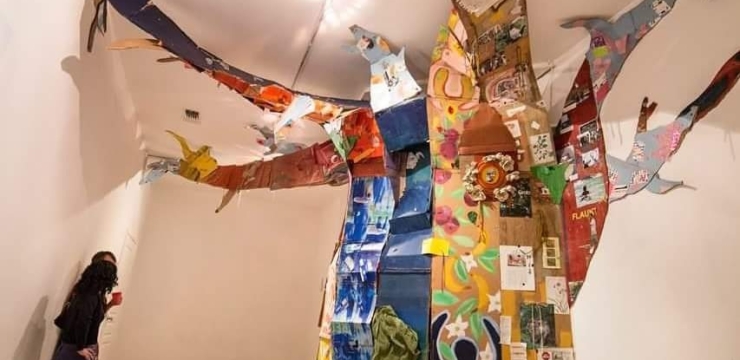 Collaborative project sees a creative reuse forest